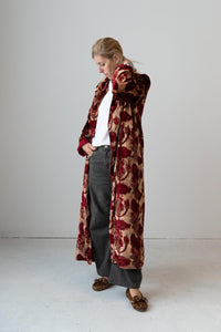 Meera Silk Velvet Coat