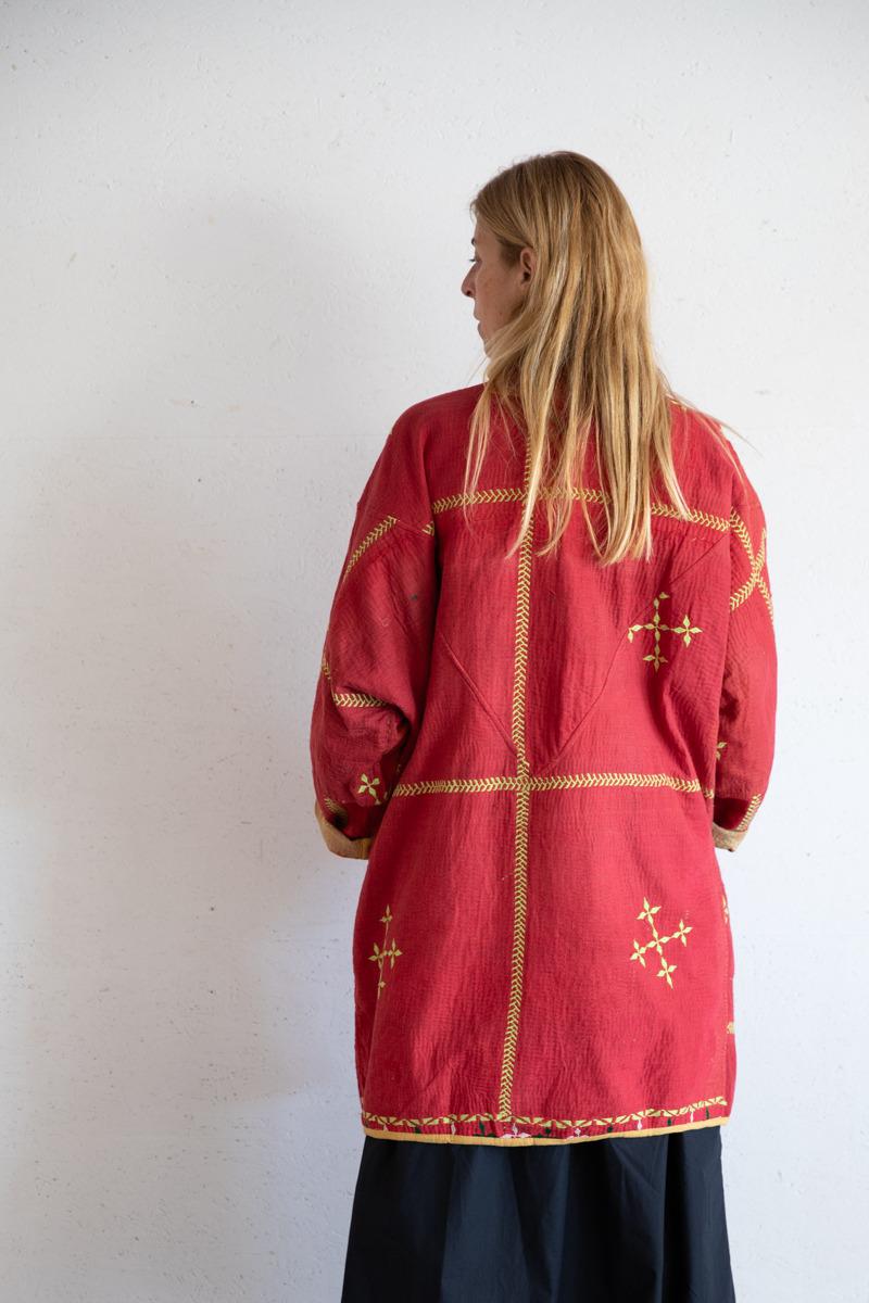 REVERSIBLE OLD KANTHA JACKET