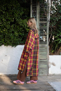 Kantha Trench Coat