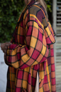 Kantha Trench Coat