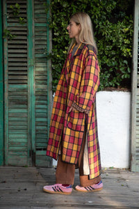 Kantha Trench Coat