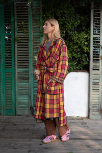 Kantha Trench Coat