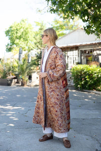 REVERSIBLE OLD SARI KIMONO