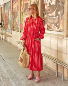 Arya Red Dress