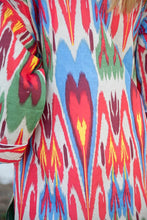 Cargar imagen en el visor de la galería, Cotton ikat kimono
