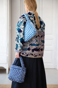 Quilted hand bag