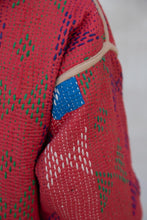 Load image into Gallery viewer, Old Kantha reversible short jacket
