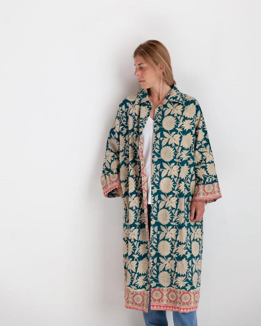 Long cotton jacket