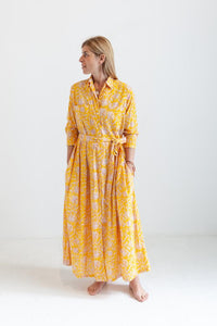 Audrey Yellow Dress