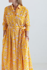 Audrey Yellow Dress