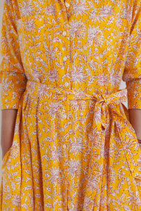 Audrey Yellow Dress