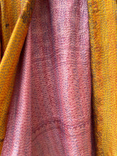 Load image into Gallery viewer, Silk vintage kantha kimono

