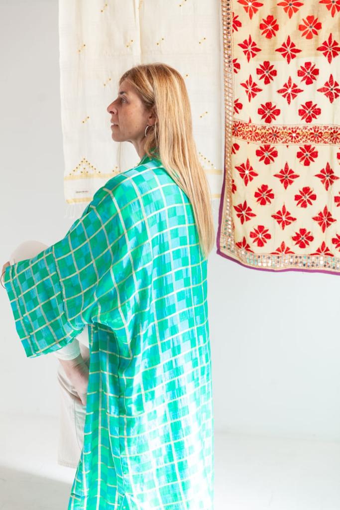Vintage Silk Kimono