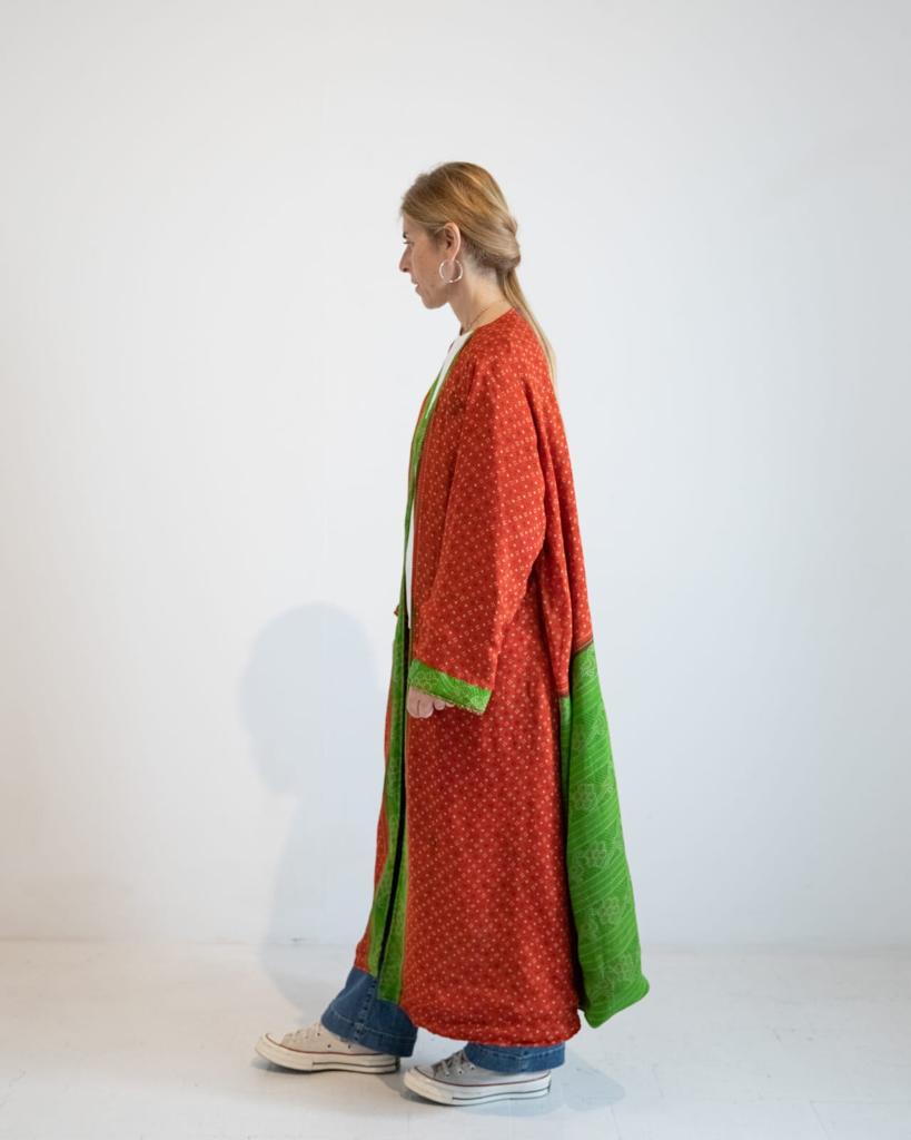 Reversible Vintage Silk Kimono