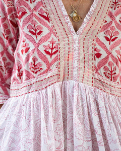 Sanjana pink Dress
