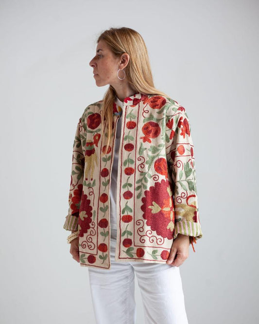 Short Suzani jacket