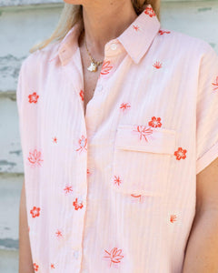 Cotton pink shirt