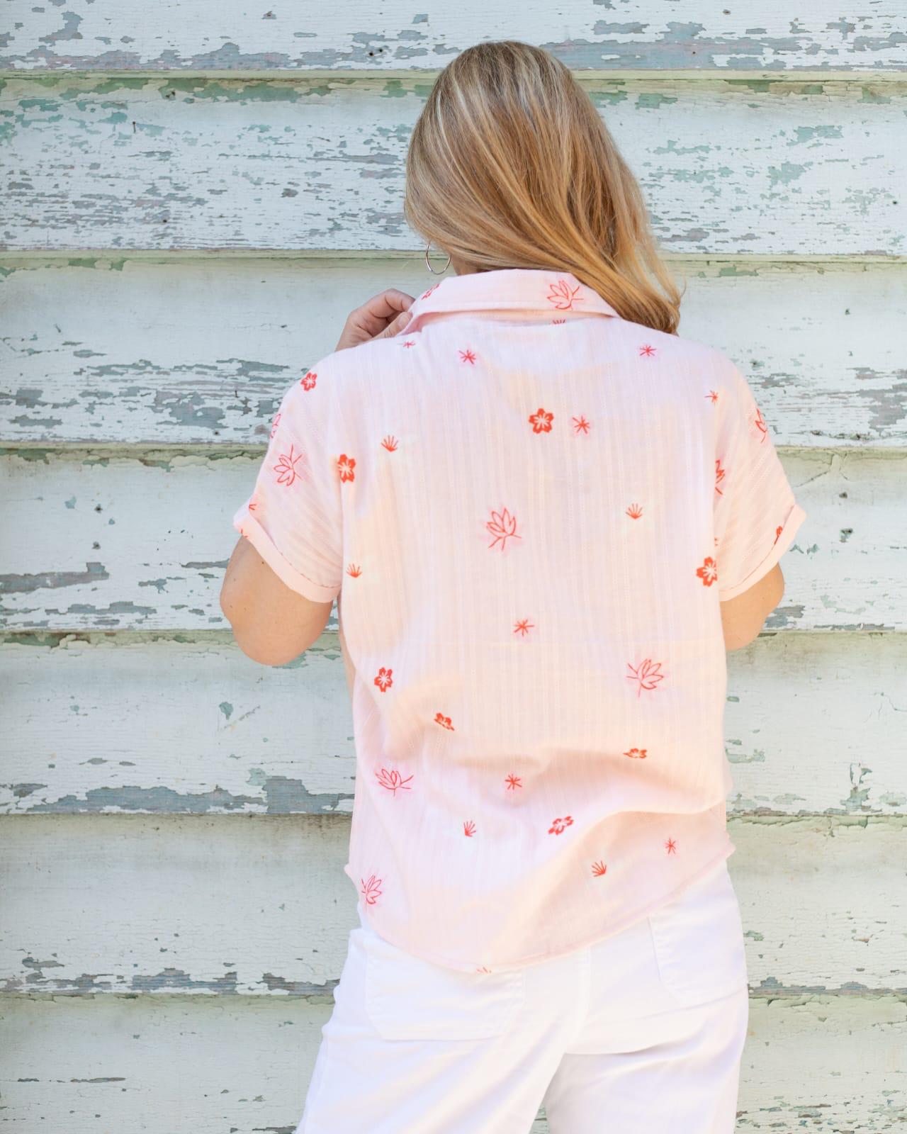 Cotton pink shirt