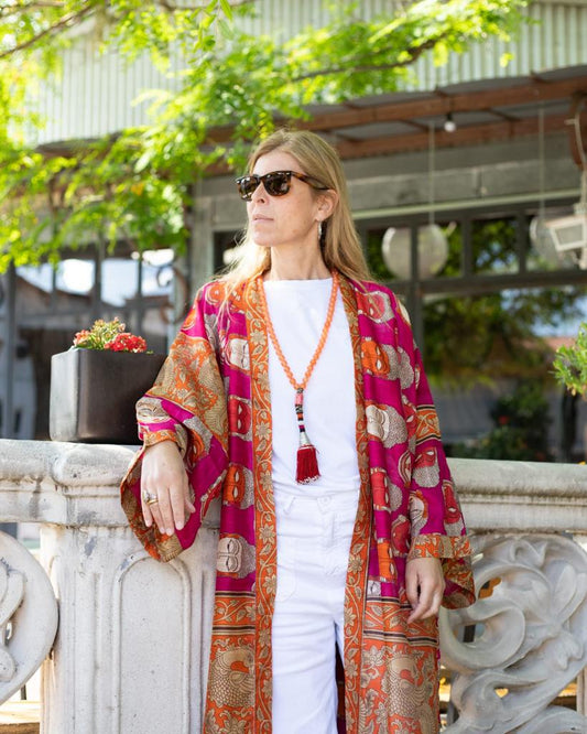 Vintage Sari Kimono