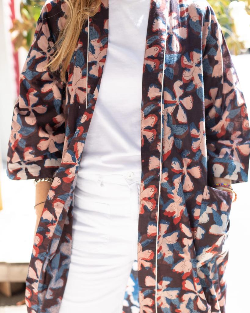 Cotton kimono