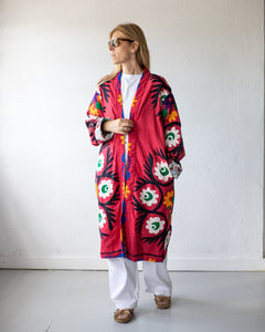 Suzani Vintage reversible kimono