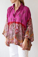 Carica l&#39;immagine nel visualizzatore di Gallery, Cotton sari shirt

