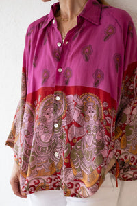 Cotton sari shirt