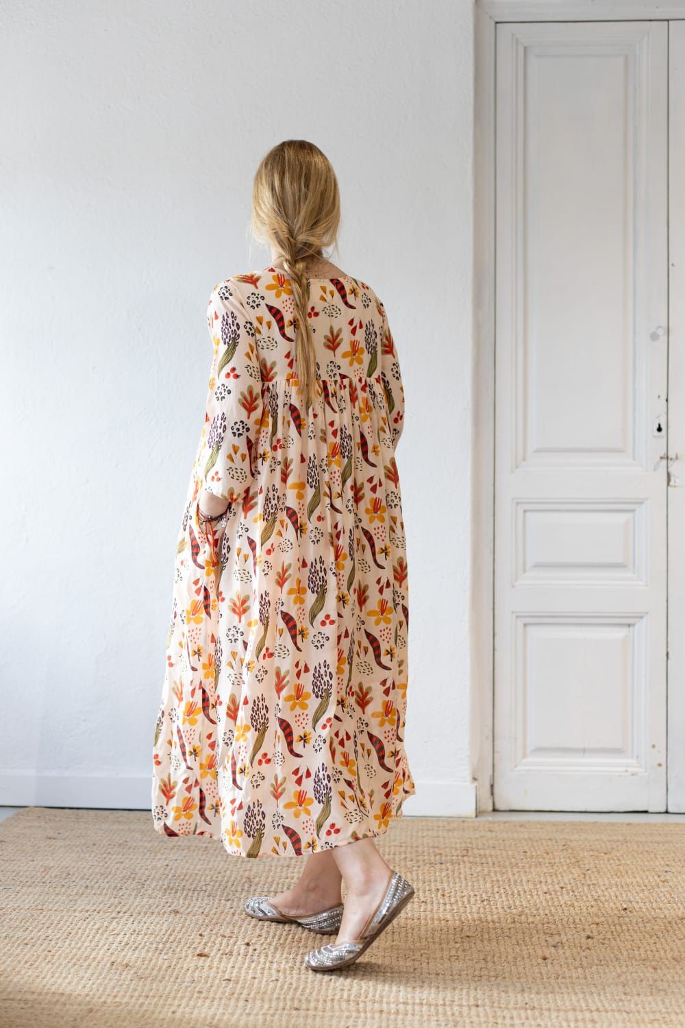 Bamboo silk dress