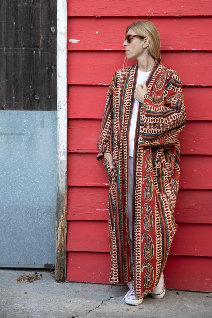 Cotton Oversize Kimono