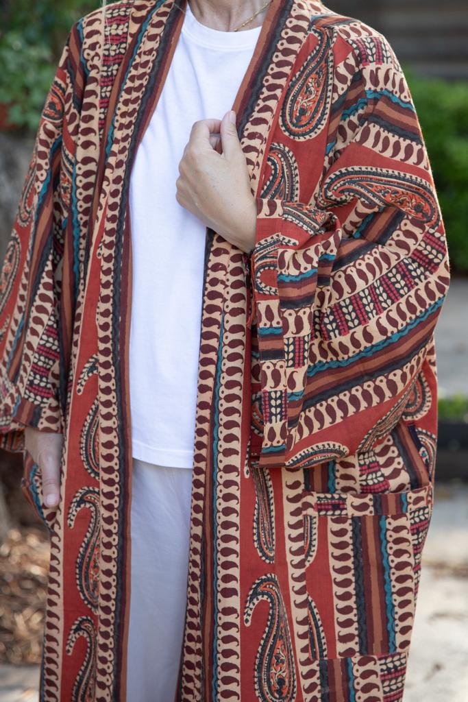 Cotton Oversize Kimono