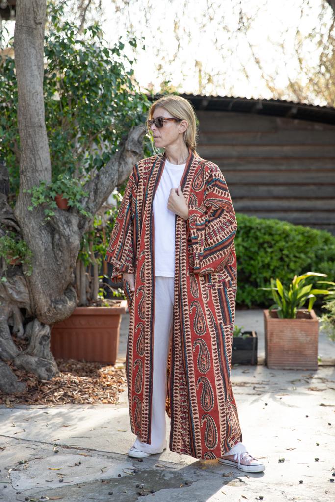 Cotton Oversize Kimono