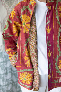 Kantha Embroidered Jacket