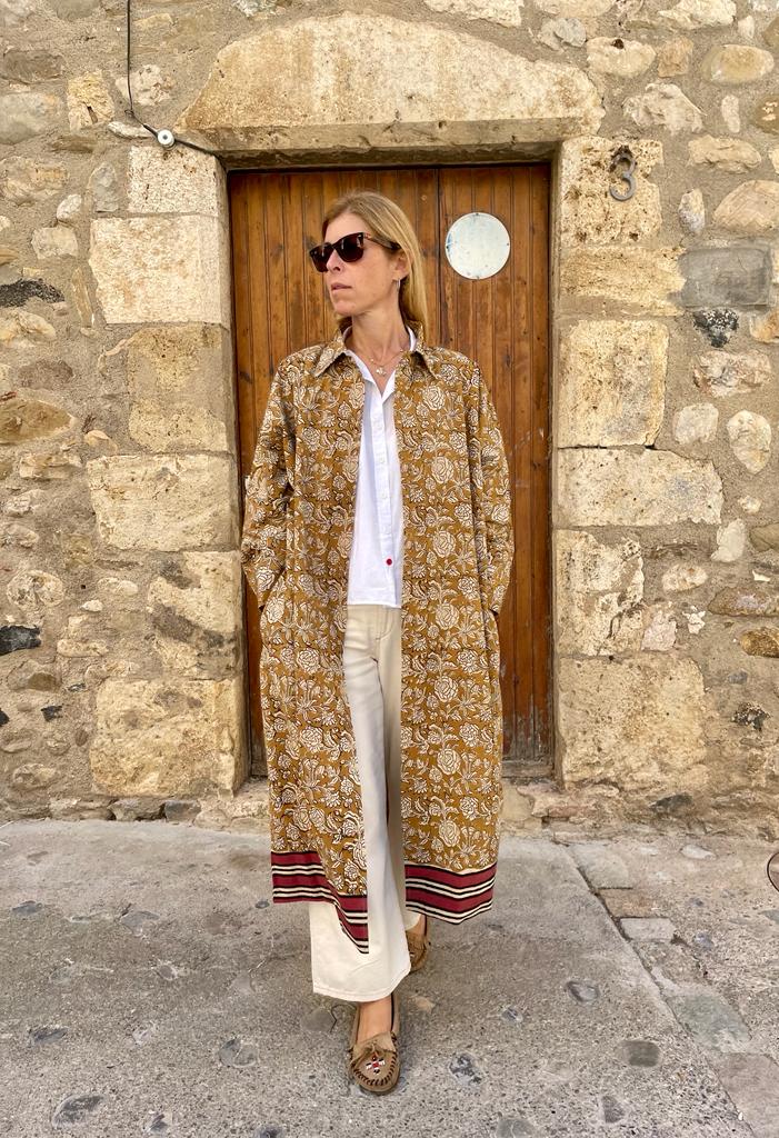 Block print, Kimono