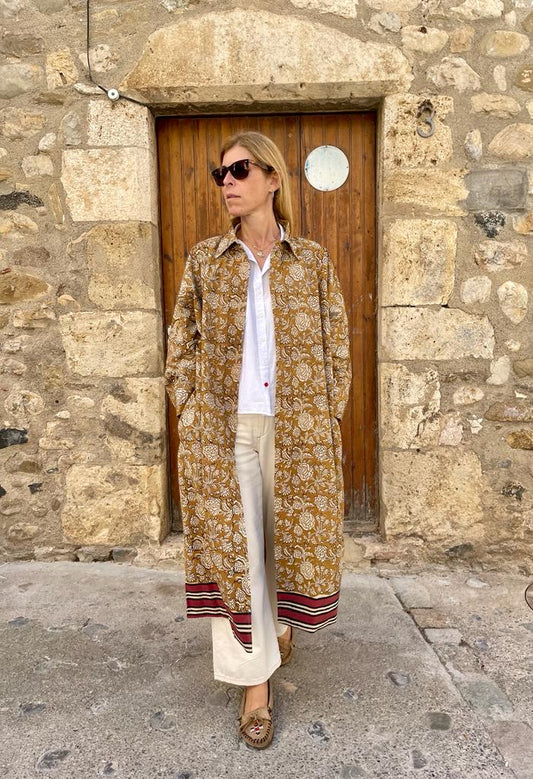 Block print, Kimono