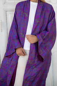 Reversible Saree kimono