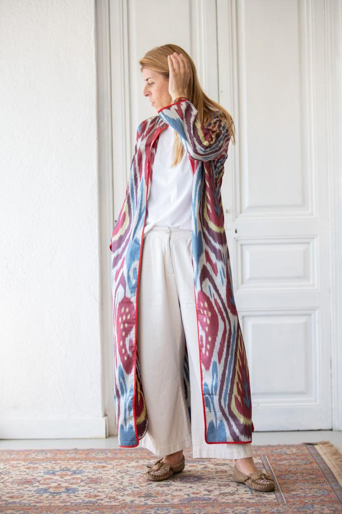 Ikat Kimono