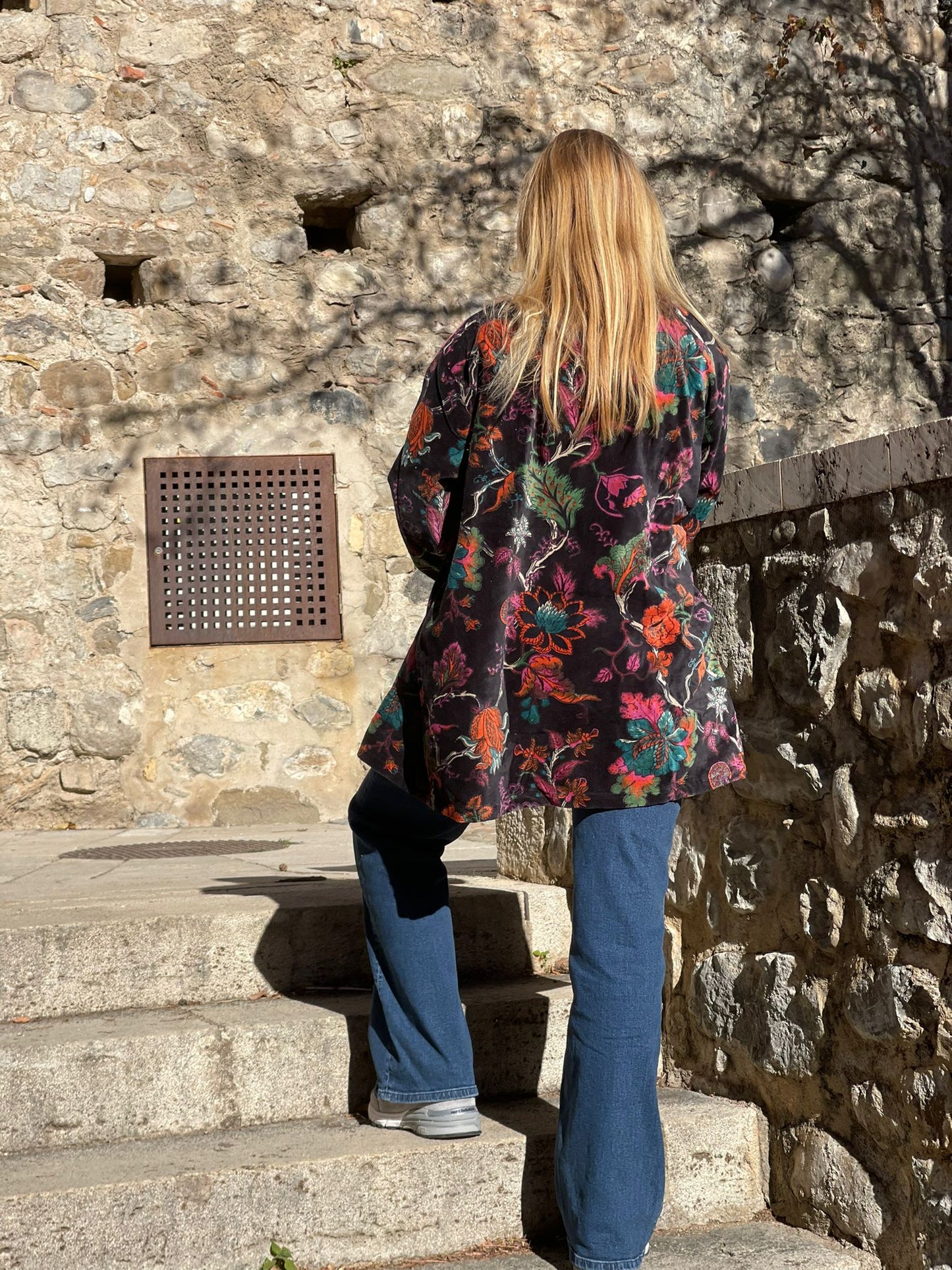 Velvet Kimono Short