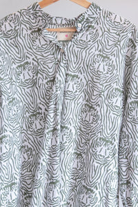 Tiger shirt green