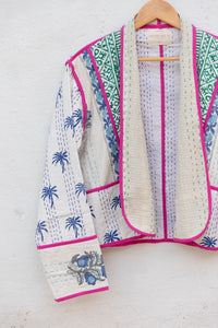 New kantha patchwork jacket