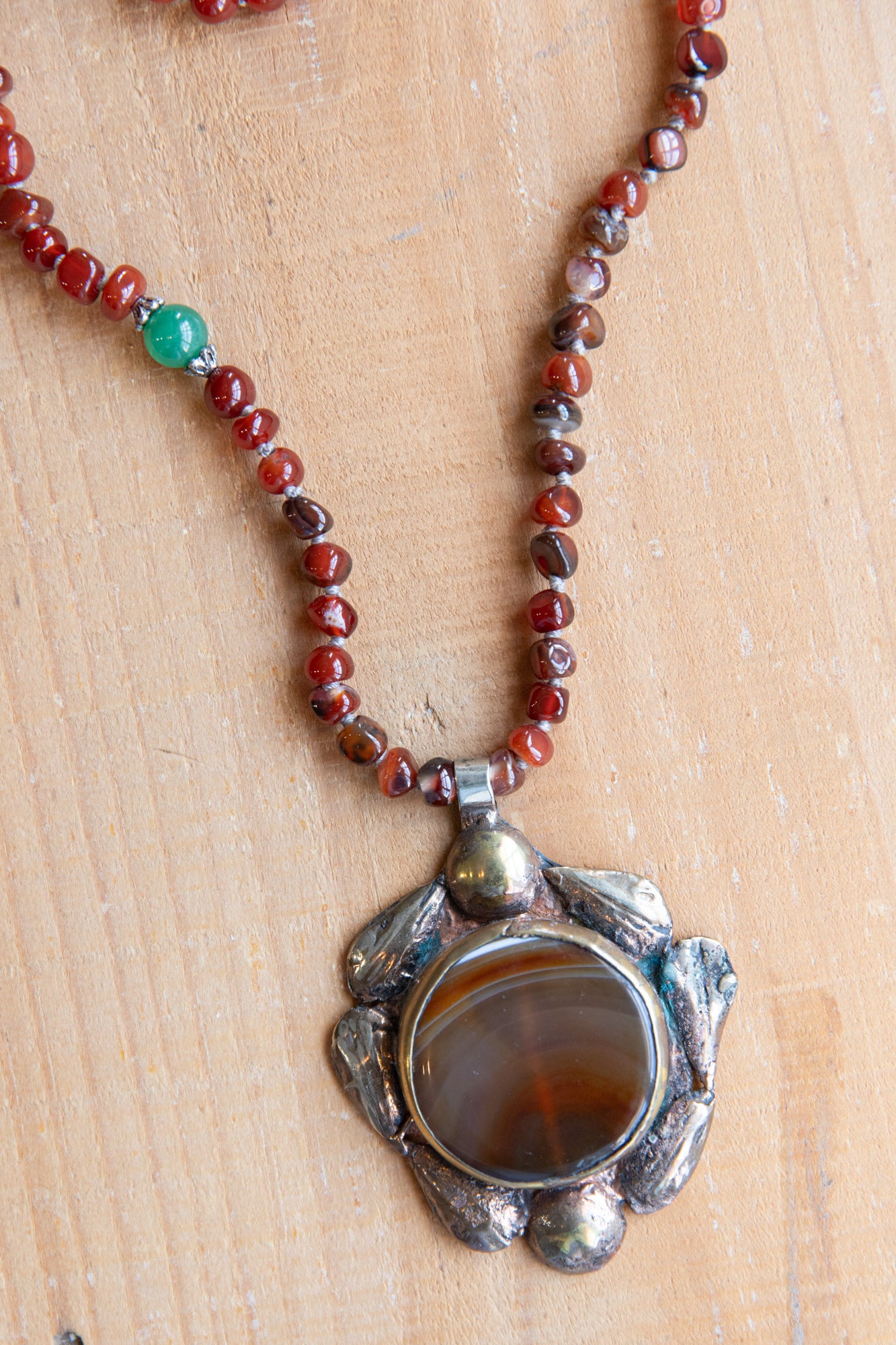 Agate necklace