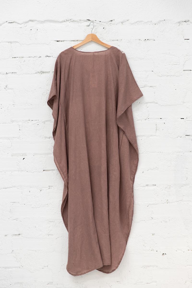 Long embroidered kaftan