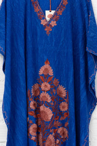 Long embroidered kaftan