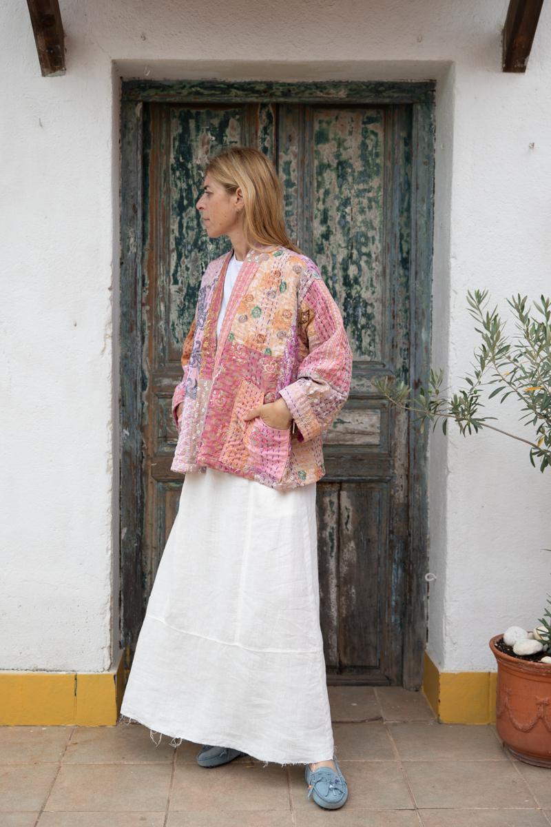 Old Kantha Patchwork Jacket