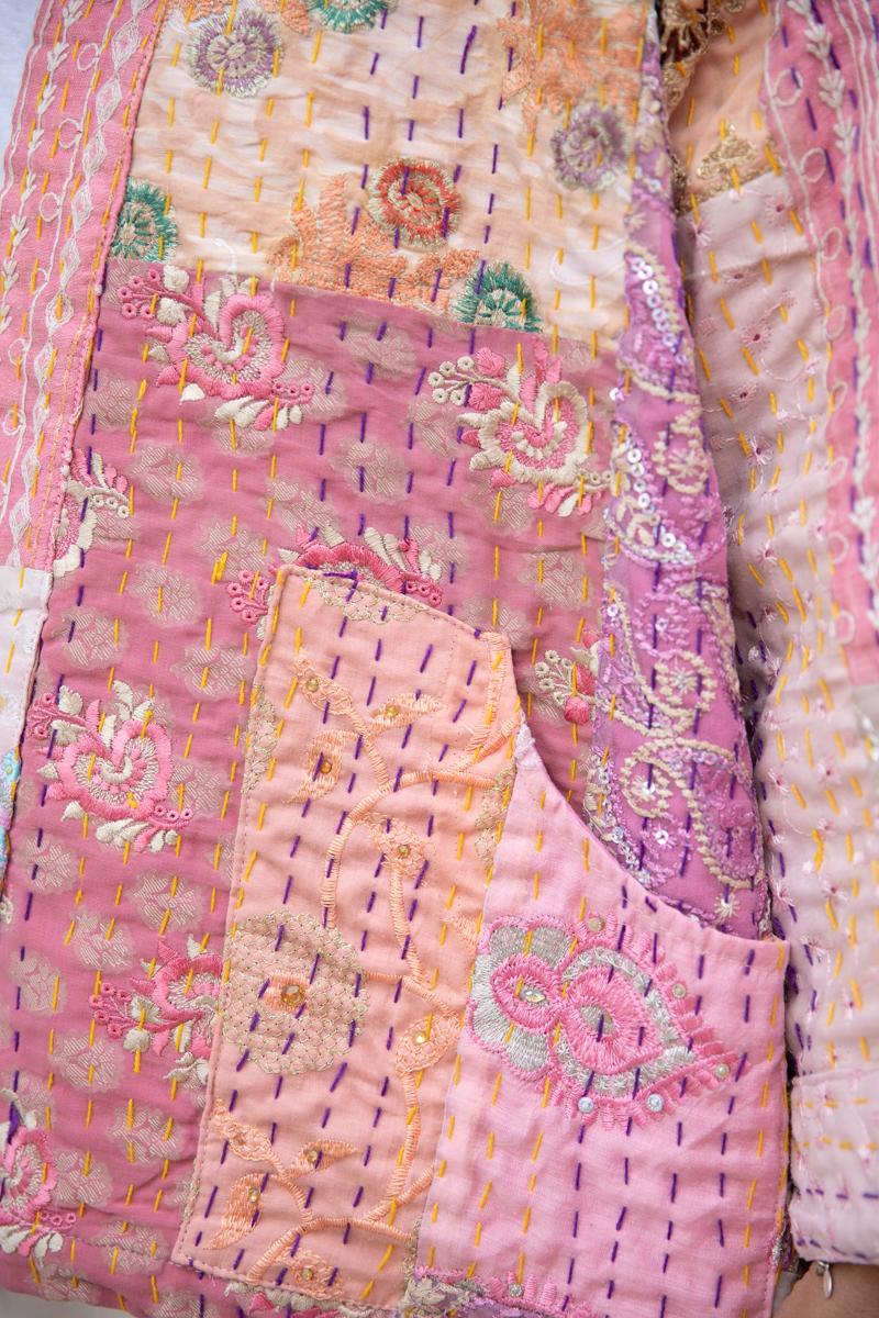Old Kantha Patchwork Jacket