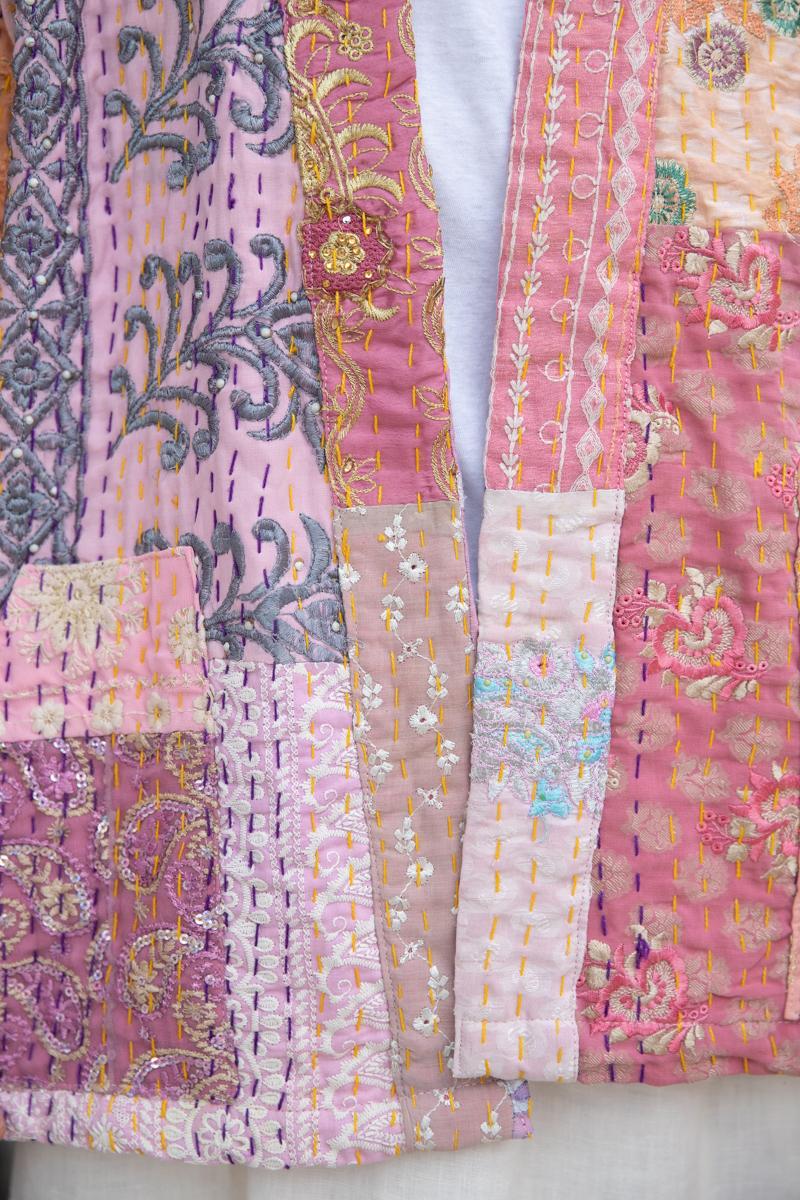 Old Kantha Patchwork Jacket