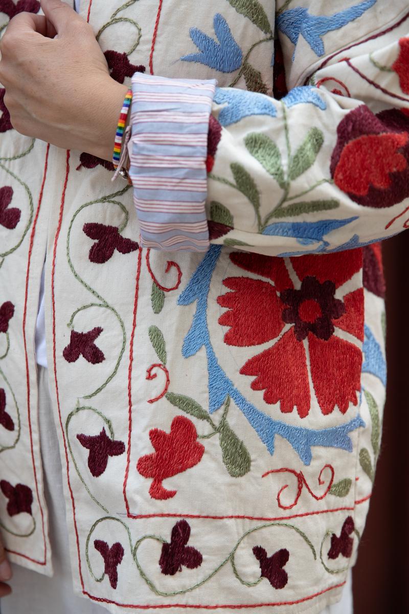 Short Suzani jacket