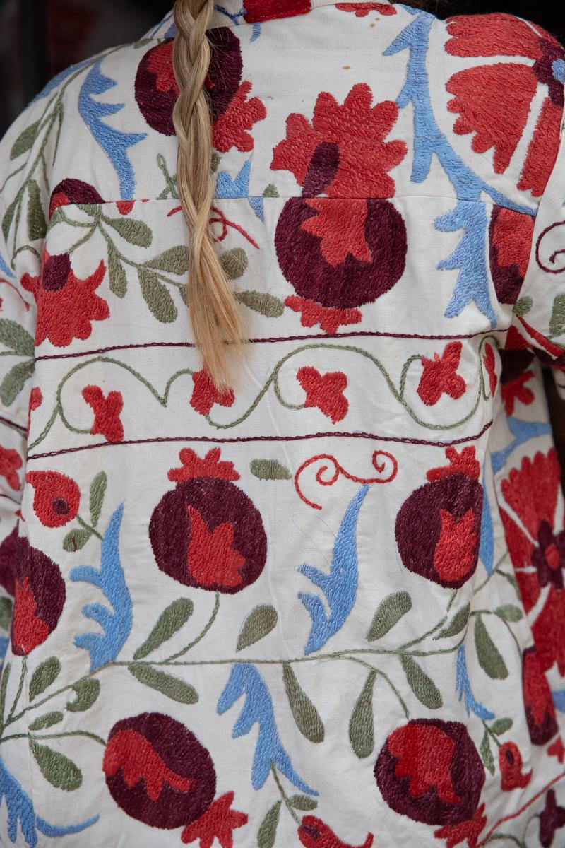 Short Suzani jacket