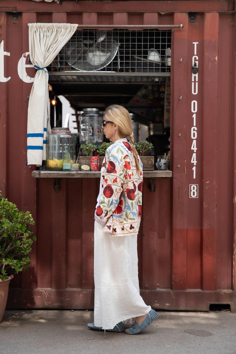 Short Suzani jacket