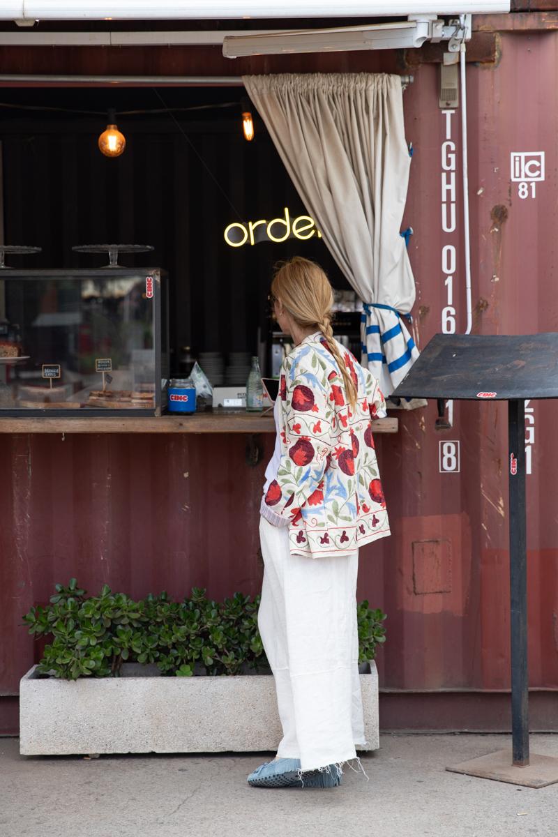 Short Suzani jacket