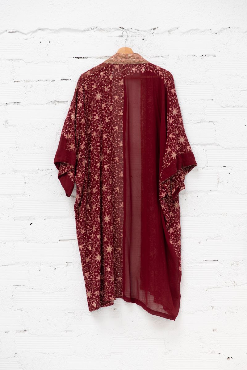 Long sari kimono